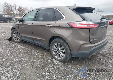 2019 Ford Edge Titanium from USA, damaged, VIN 2FMPK4K96KBB55063